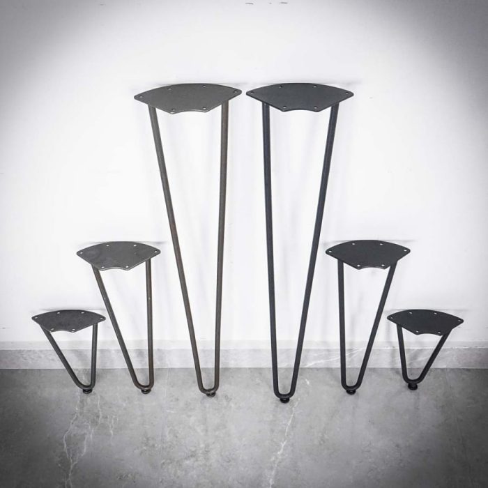 Bordsben Hairpin A 73 cm 40 cm 20 (3) Bordsben Hairpin A 73 cm 40 cm 20 (3)