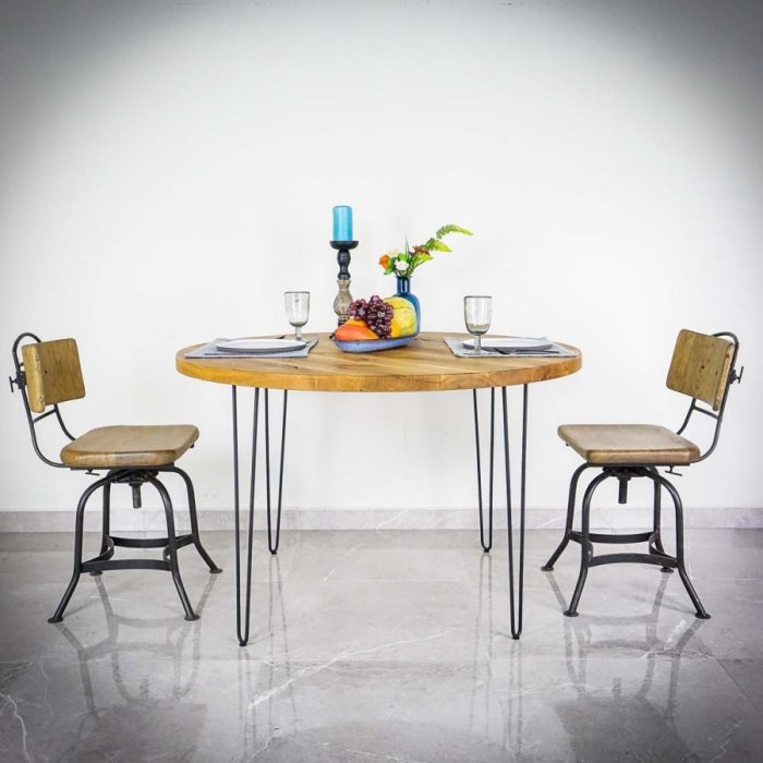 Bordsben Hairpin A 73 cm 40 cm 20 med bordsskiva (20) Bordsben Hairpin A 73 cm 40 cm 20 med bordsskiva (20)