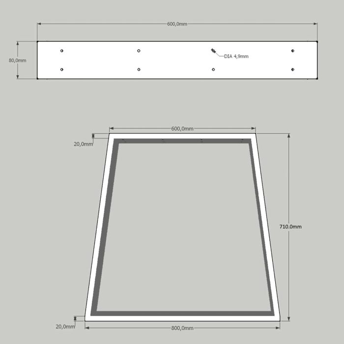 Trapez Mått Trapez Mått