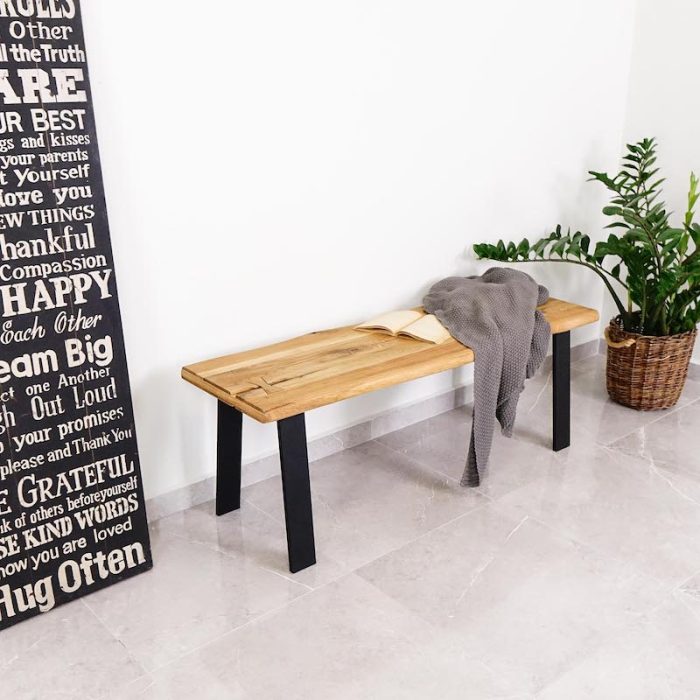 Modern Svarta små bänk Modern Svarta små bänk