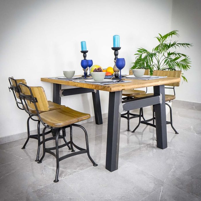 Bordsben Magna H Stål 1 Bordsben Magna H Stål 1