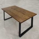 Bordsskiva Antique 1 Grundoljad Brun1