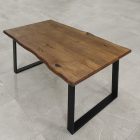 Bordsskiva Live Edge 1 Grundoljad Brun1