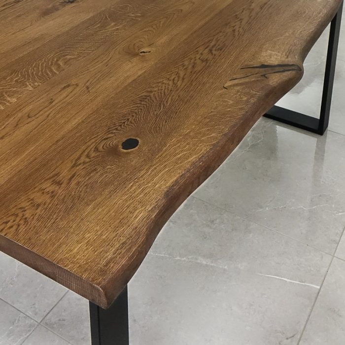 Bordsskiva Live Edge 1 Grundoljad Brun3 Bordsskiva Live Edge 1 Grundoljad Brun3