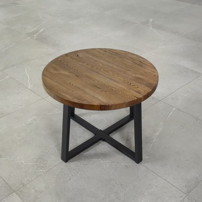 Bordsskiva Round 60 cm Grundoljda brun1 Bordsskiva Round 60 cm Grundoljda brun1