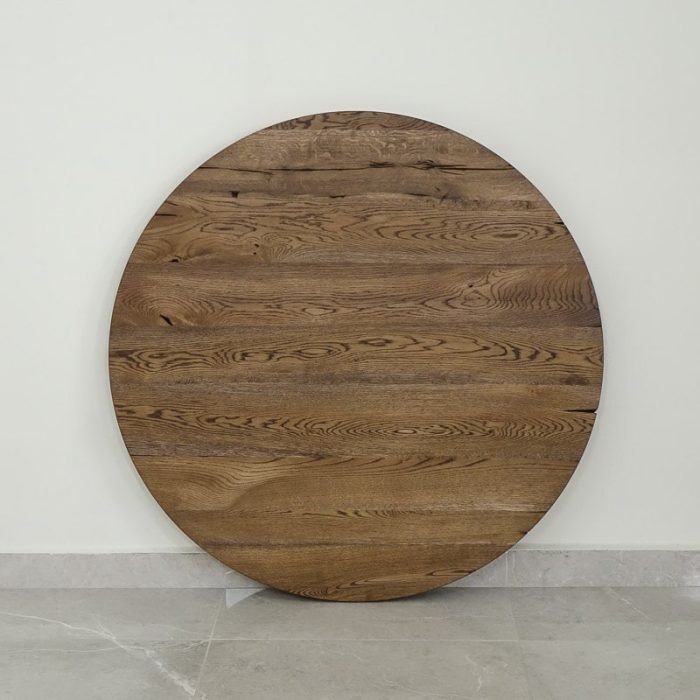 Bordsskiva Round 60 cm Grundoljda brun5 Bordsskiva Round 60 cm Grundoljda brun5