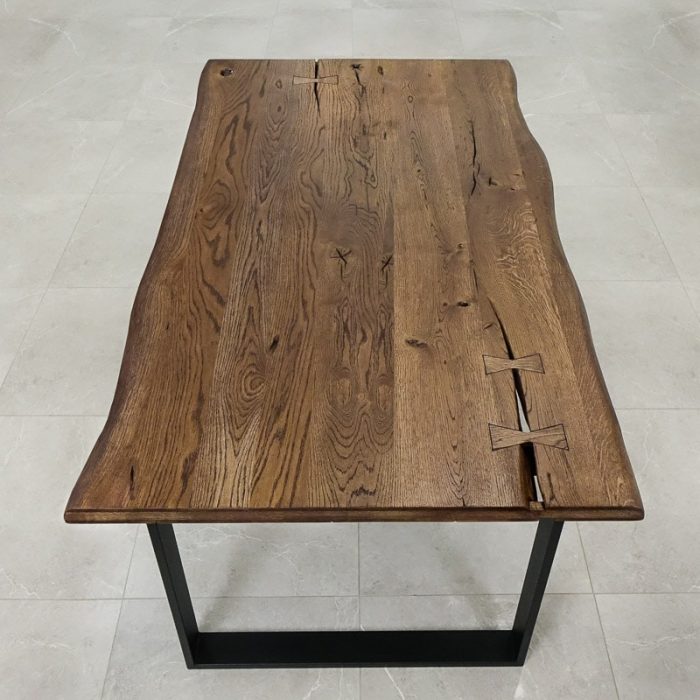 Bordsskiva Rustwood Grundoljad Brun10 Bordsskiva Rustwood Grundoljad Brun10