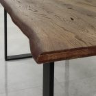 Bordsskiva Rustwood Grundoljad Brun2