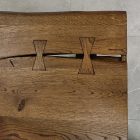Bordsskiva Rustwood Grundoljad Brun7