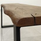 Bordsskiva Wood 1 Grundoljad Brun4