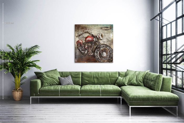 Stylish interior of bright living room with green sofa and plant Stylish interior of bright living room with green sofa and plant