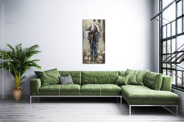 Stylish interior of bright living room with green sofa and plant Stylish interior of bright living room with green sofa and plant