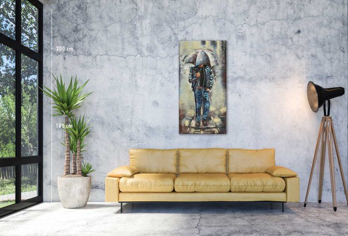 Living room interior in modern style with armchair and decorations. Living room interior in modern style with armchair and decorations.