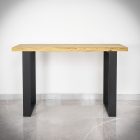 Bordsben Kvadro 40x71 Svart1
