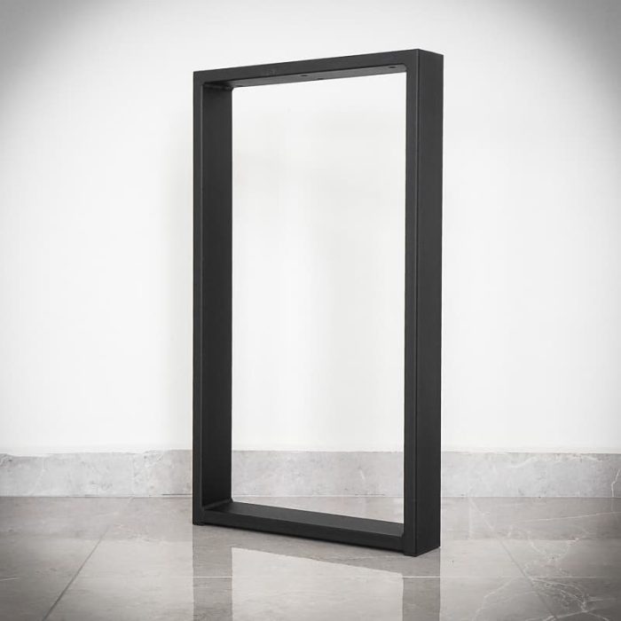 Bordsben Kvadro 40x71 Svart4 Bordsben Kvadro 40x71 Svart4