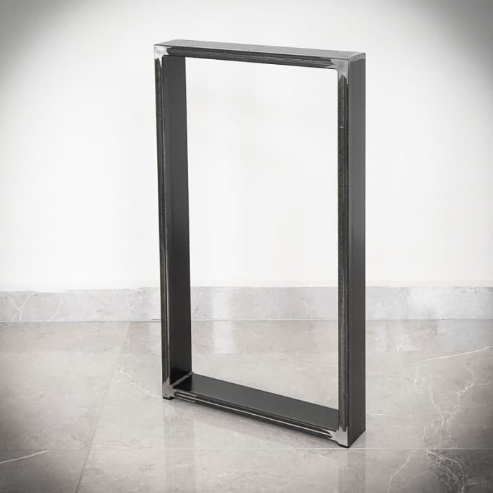 Bordsben Kvadro 40x71 cm Stål Bordsben Kvadro 40x71 cm Stål