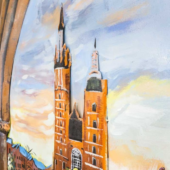 Metal Art, metalltavla europeiskt stad 1.4 Metal Art, metalltavla europeiskt stad 1.4